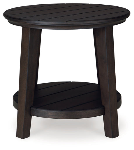 Celamar Dark Brown End Table