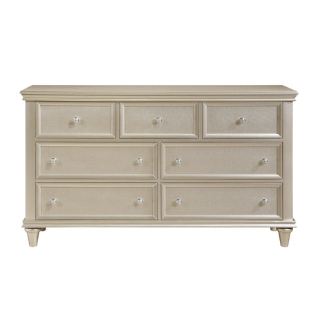 Celandine Silver Dresser by Homelegance at Eve Furniture