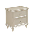 Celandine Silver Nightstand by Homelegance at Eve Furniture