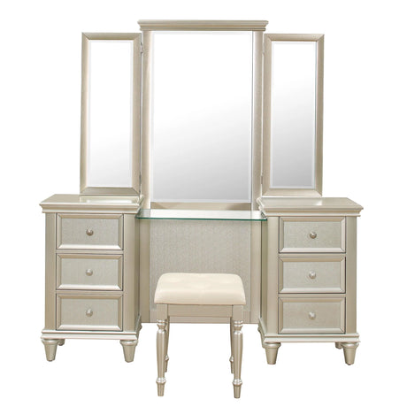 Celandine Silver Vanity Set by Homelegance at Eve Furniture