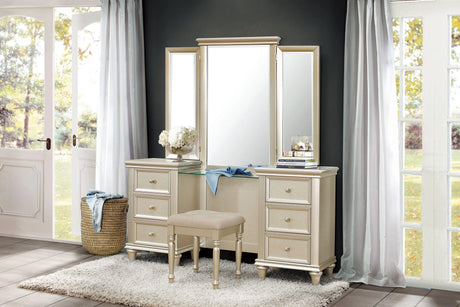Celandine Silver Vanity Set by Homelegance at Eve Furniture