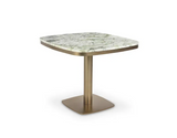 Celeste Cafe Table - Green Onyx Marble by Moe's Home at Eve Furniture