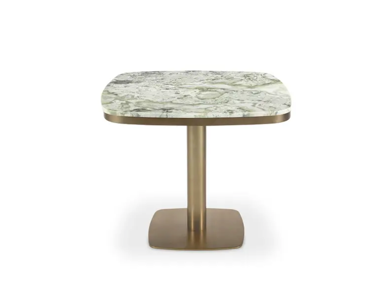 Celeste Cafe Table - Green Onyx Marble by Moe's Home at Eve Furniture