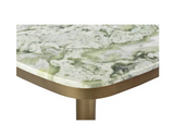Celeste Cafe Table - Green Onyx Marble by Moe's Home at Eve Furniture
