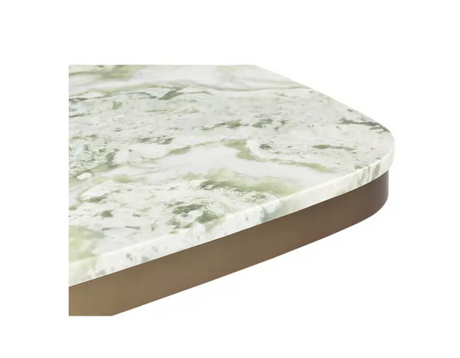 Celeste Cafe Table - Green Onyx Marble by Moe's Home at Eve Furniture
