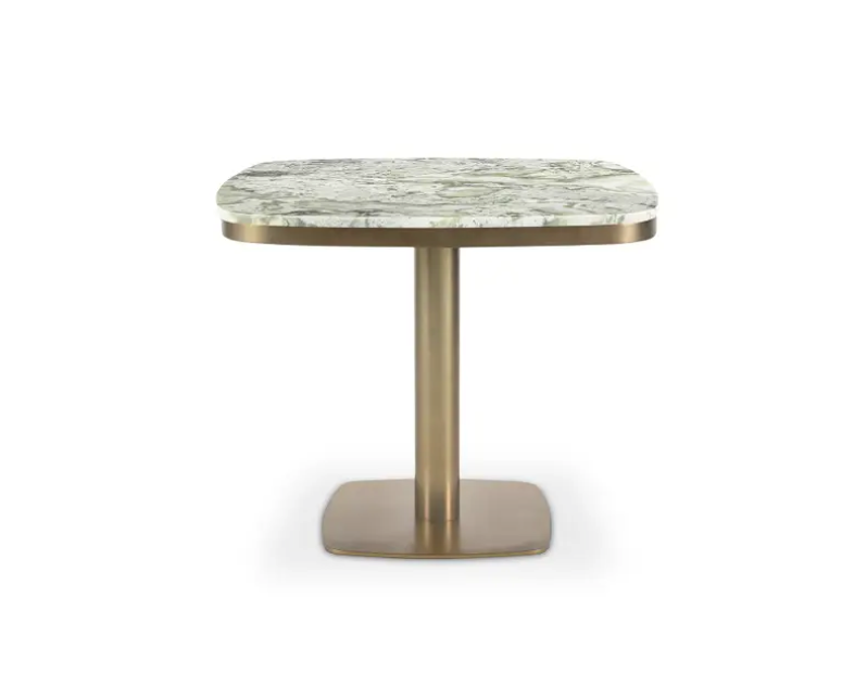 Celeste Cafe Table - Green Onyx Marble by Moe's Home at Eve Furniture