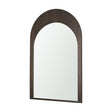 Celeste Dark Brown Medium Arched Mirror by Mercana at Eve Furniture