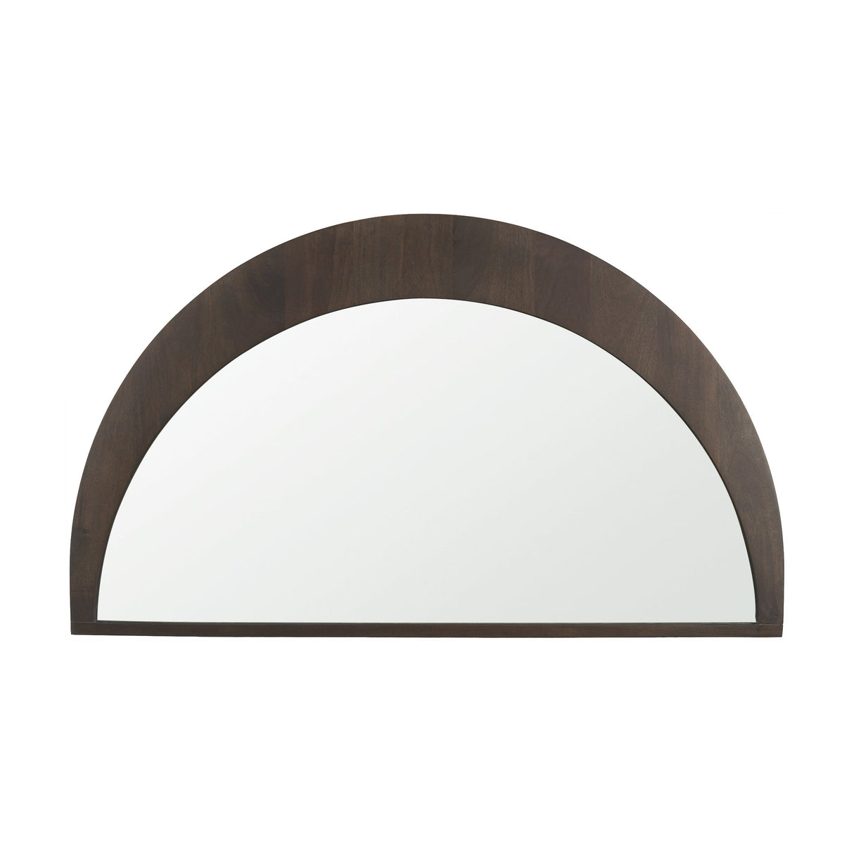 Celeste Dark Brown Wood Large Mirror by Mercana at Eve Furniture