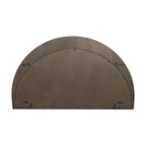 Celeste Dark Brown Wood Large Mirror by Mercana at Eve Furniture