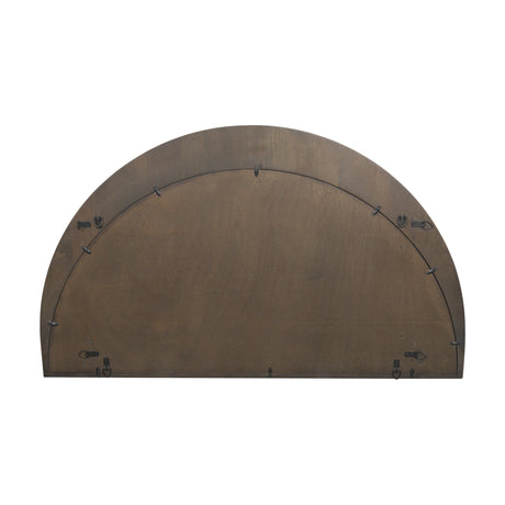 Celeste Dark Brown Wood Large Mirror by Mercana at Eve Furniture