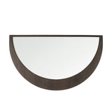 Celeste Dark Brown Wood Large Mirror by Mercana at Eve Furniture