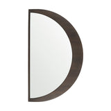Celeste Dark Brown Wood Large Mirror by Mercana at Eve Furniture