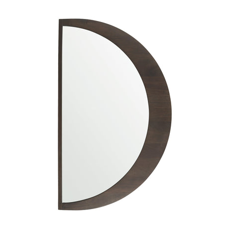 Celeste Dark Brown Wood Large Mirror by Mercana at Eve Furniture