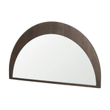 Celeste Dark Brown Wood Large Mirror by Mercana at Eve Furniture