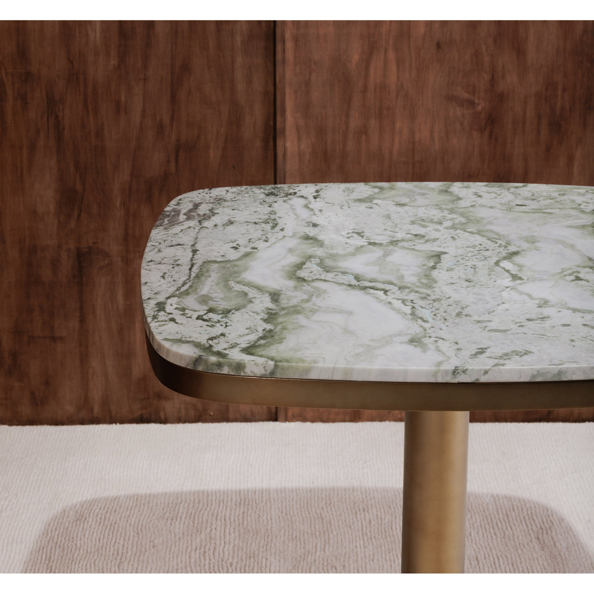 Celeste Green Onyx Marble Cafe Table by MOES at Eve Furniture