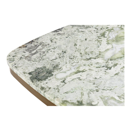 Celeste Green Onyx Marble Cafe Table by MOES at Eve Furniture