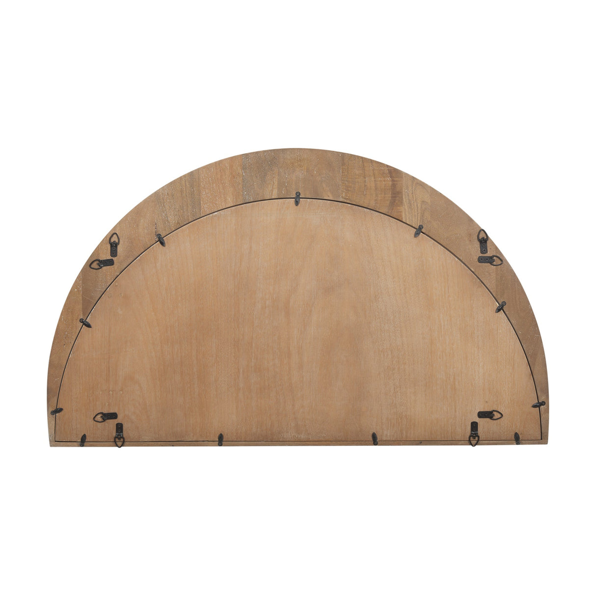 Celeste Light Brown Wood Large Mirror by Mercana at Eve Furniture