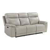 Celestia Light Gray 2-Piece Power Reclining Living Room Set