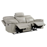 Celestia Light Gray 2-Piece Power Reclining Living Room Set