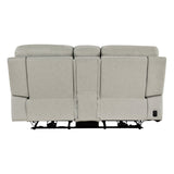 Celestia Light Gray 2-Piece Power Reclining Living Room Set