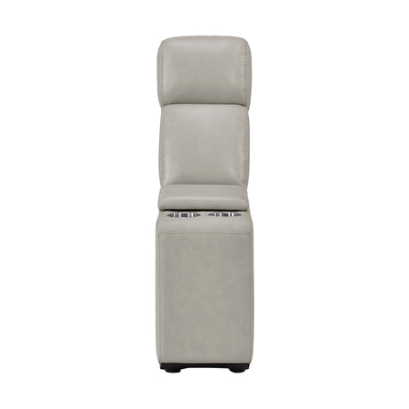 Celestia Light Gray 6-Piece Power Reclining Sectional by Homelegance at Eve Furniture