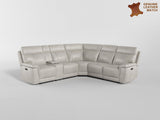 Celestia Light Gray 6-Piece Power Reclining Sectional