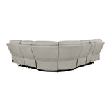 Celestia Light Gray 6-Piece Power Reclining Sectional