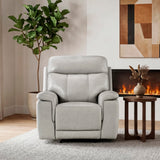 Celestia Light Gray Power Reclining Living Room Set
