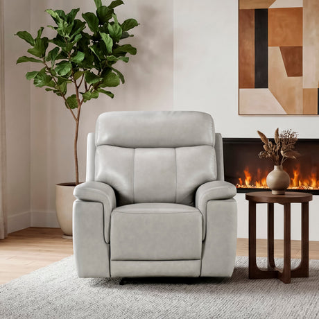 Celestia Light Gray Power Reclining Living Room Set by Homelegance at Eve Furniture