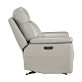 Celestia Light Gray Power Reclining Living Room Set