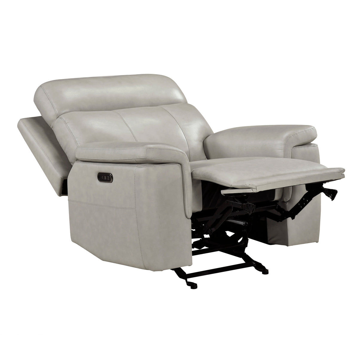 Celestia Light Gray Power Reclining Living Room Set
