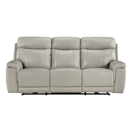 Celestia Light Gray Power Reclining Living Room Set by Homelegance at Eve Furniture