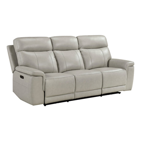 Celestia Light Gray Power Reclining Living Room Set by Homelegance at Eve Furniture