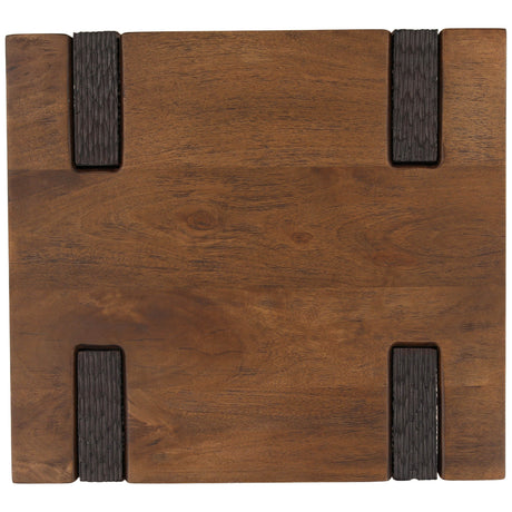 Celestino Side Table, Brown by Dovetail at Eve Furniture