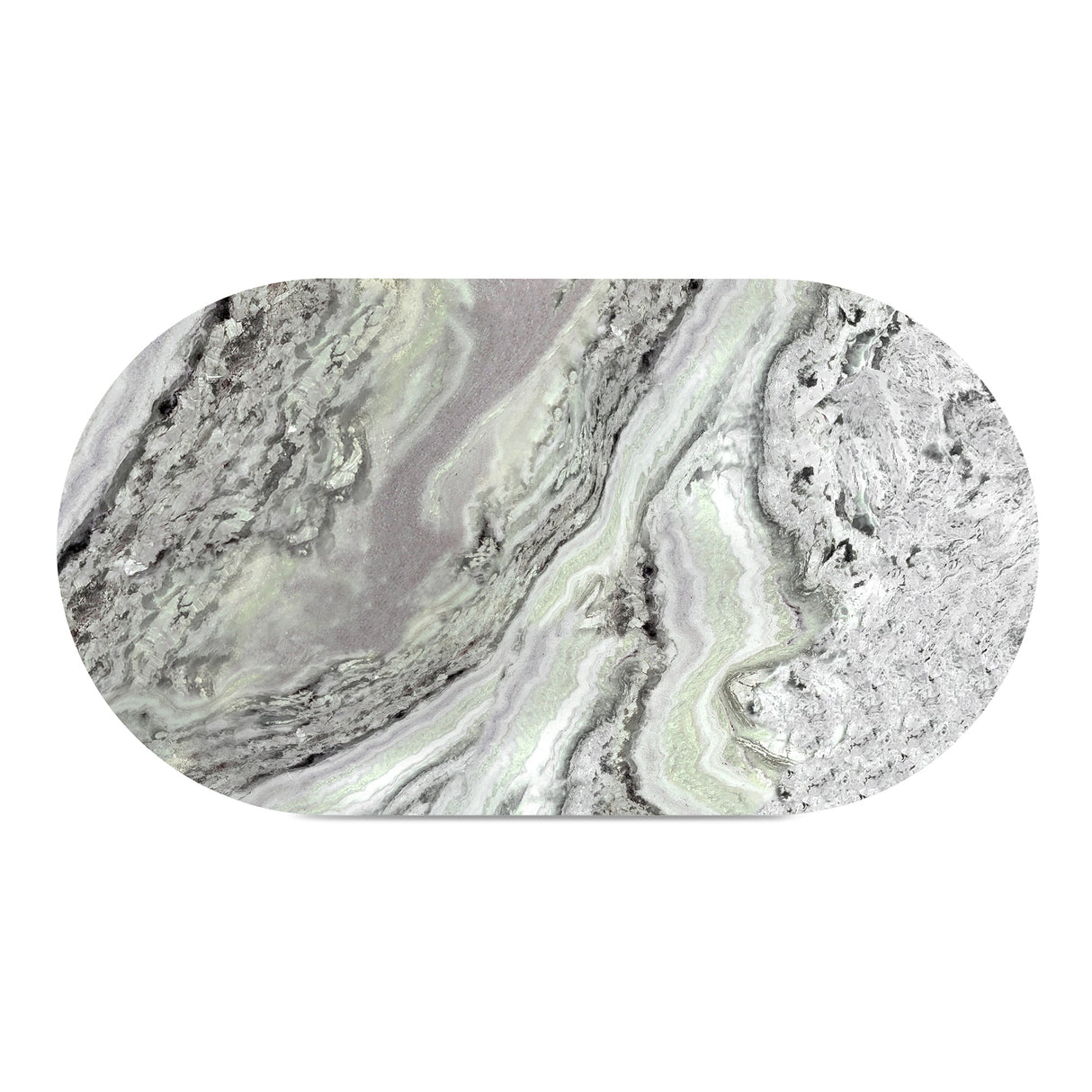 Celia Green Onyx Marble Oval Dining Table by Moe's Home at Eve Furniture