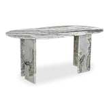 Celia Green Onyx Marble Oval Dining Table by Moe's Home at Eve Furniture
