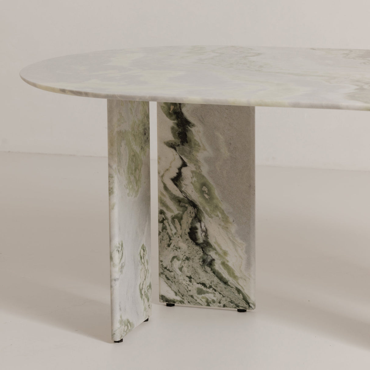 Celia Green Onyx Marble Oval Dining Table by Moe's Home at Eve Furniture