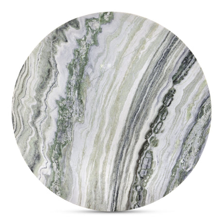 Celia Green Onyx Marble Round Dining Table by MOES at Eve Furniture