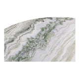 Celia Green Onyx Marble Round Dining Table by MOES at Eve Furniture