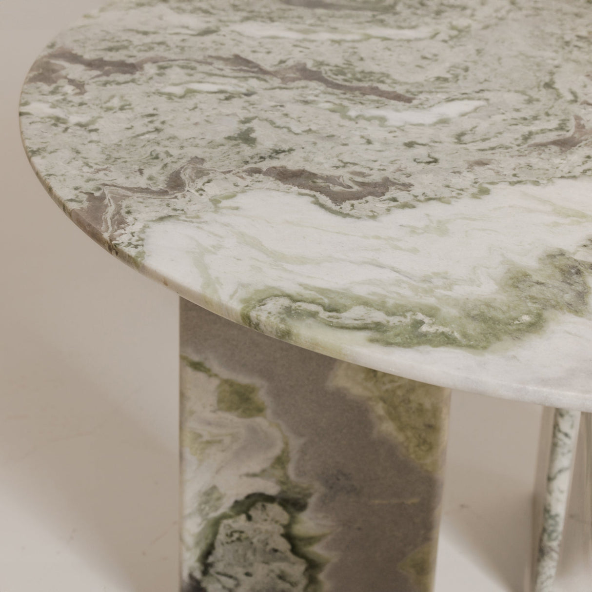 Celia Green Onyx Marble Round Dining Table by Moe's Home at Eve Furniture