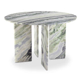 Celia Green Onyx Marble Round Dining Table by Moe's Home at Eve Furniture