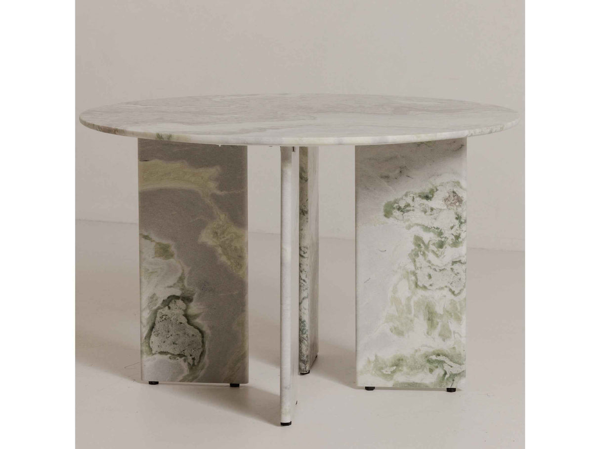 Celia Green Onyx Marble Round Dining Table by Moe's Home at Eve Furniture