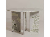 Celia Green Onyx Marble Round Dining Table by Moe's Home at Eve Furniture