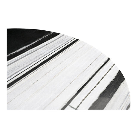 Celia Multicolor Marble Round Dining Table by MOES at Eve Furniture