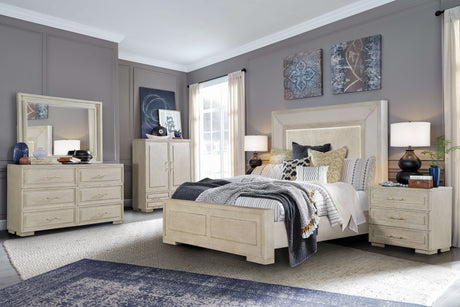 Celine Beige-Brown Bedroom Set by Cosmos Furniture at Eve Furniture