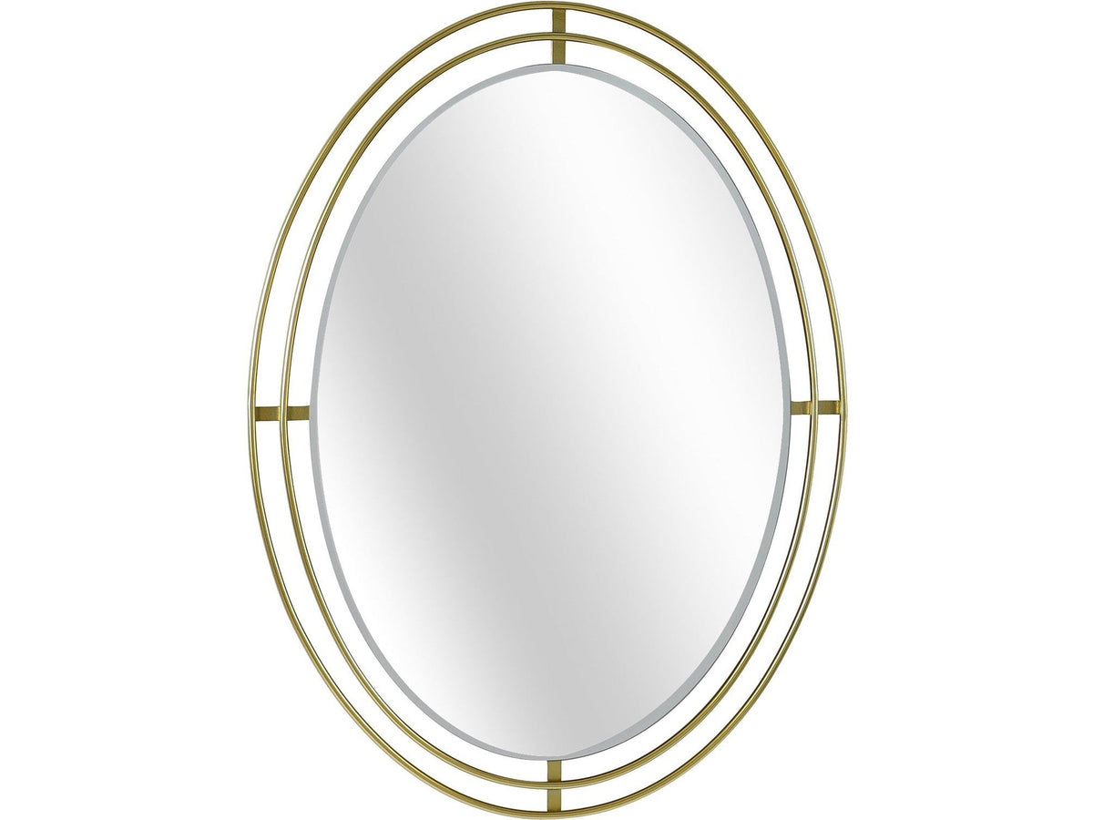 Celine Gold Wall Mirror by Crestview at Eve Furniture