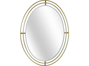 Celine Gold Wall Mirror by Crestview at Eve Furniture