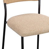 Celine Performance Boucle Dining Chair - Set of 2 by TOV Furniture at Eve Furniture