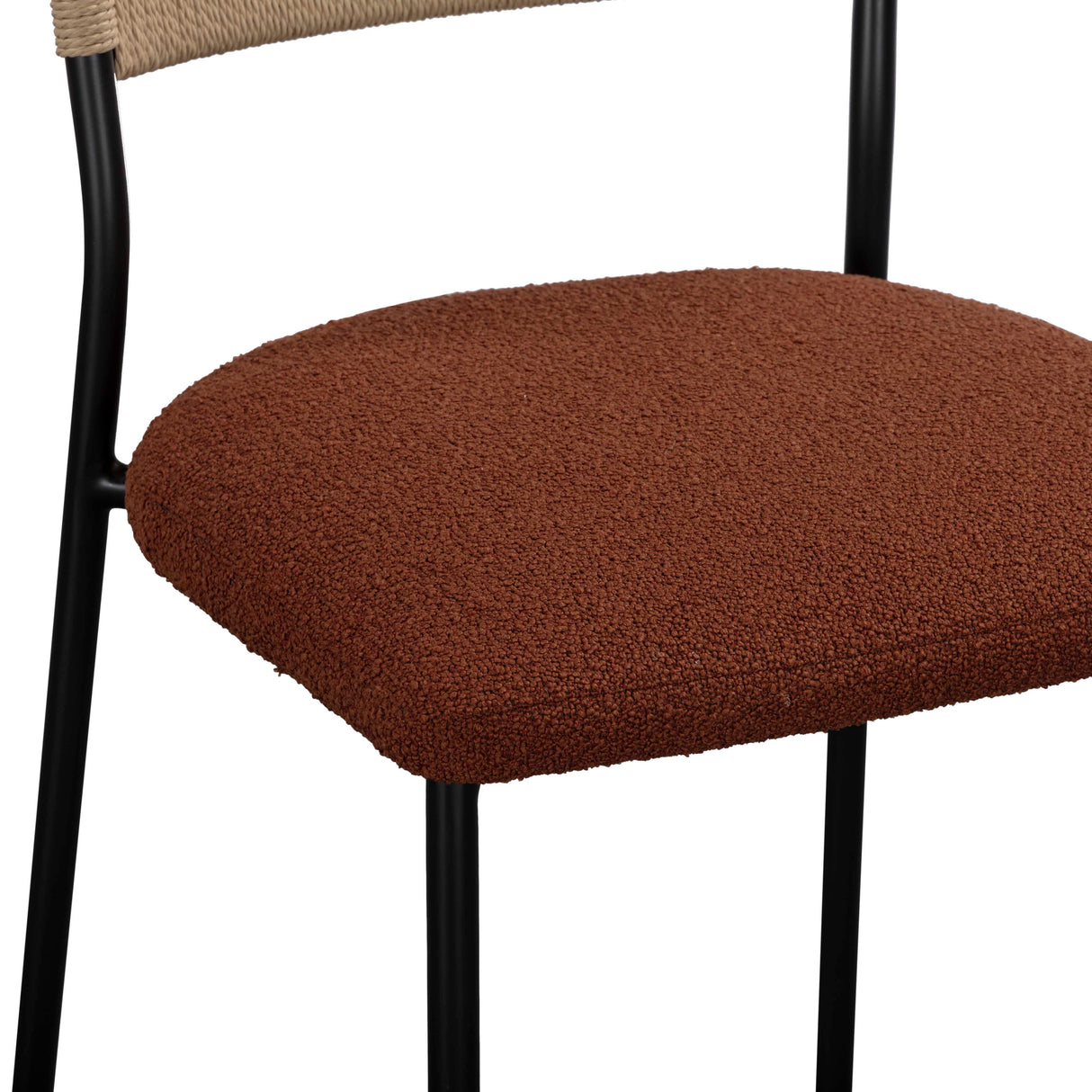 Celine Performance Boucle Dining Chair - Set of 2 by TOV Furniture at Eve Furniture