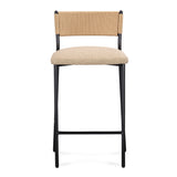 Celine Performance Boucle Stool by TOV Furniture at Eve Furniture